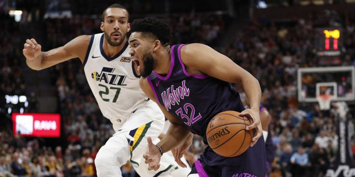  唐斯攻防一体森林狼主场击退爵士  